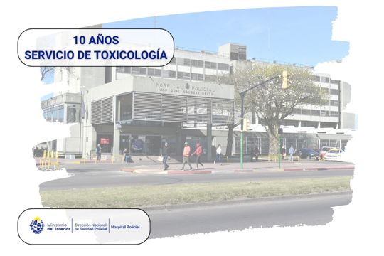 10 años Servicio de Toxicología